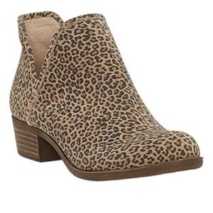Lucky Brand lk-bashina2 Sophia Leopard Booties